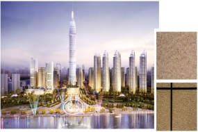 宜昌-中建•宜昌之星——砂壁漆、真石漆